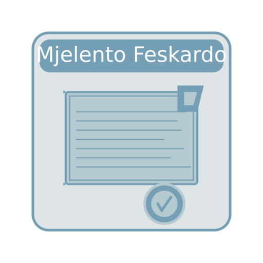 Mjelento Feskardo Logo